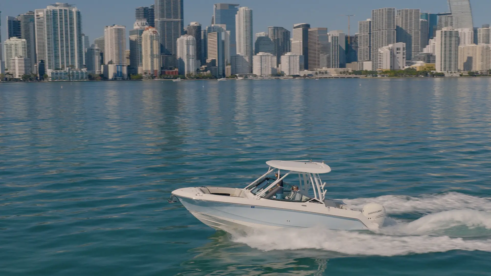 Yacht in the sea